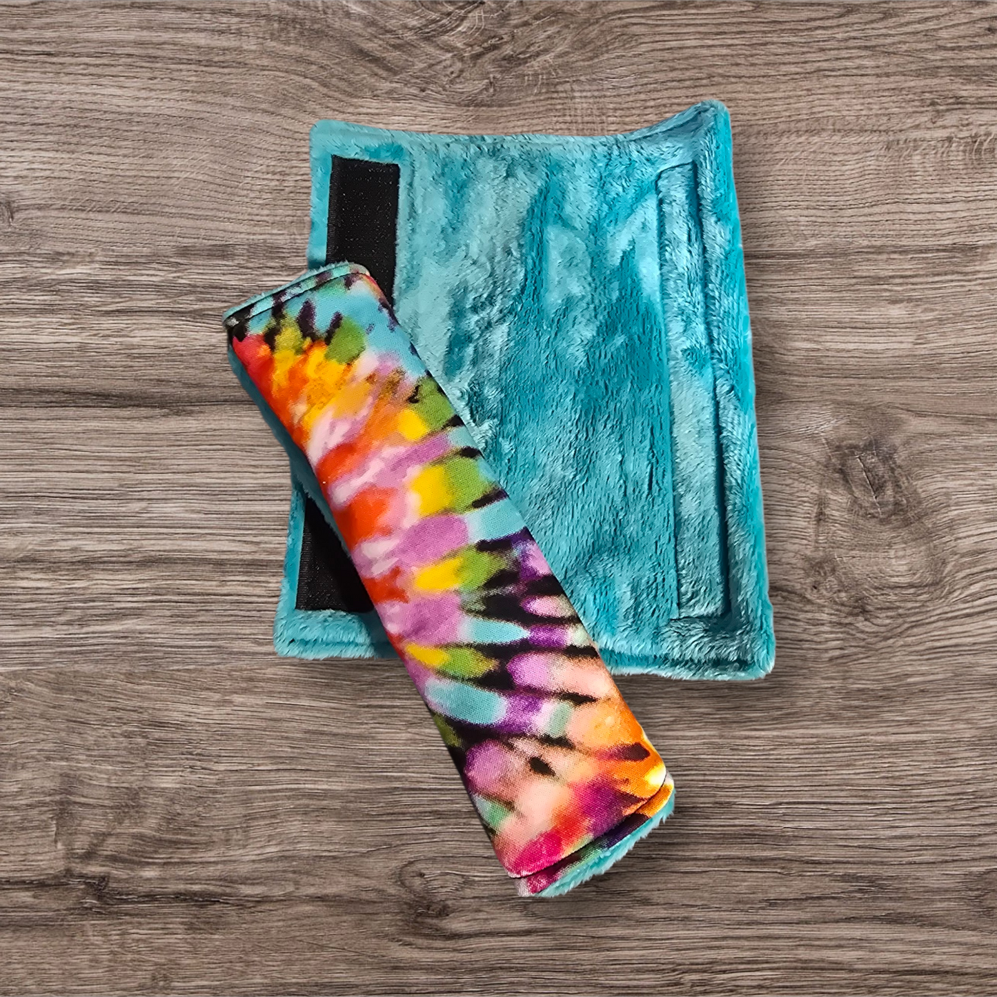 Tie Dye Seatbelt Covers (reversable)