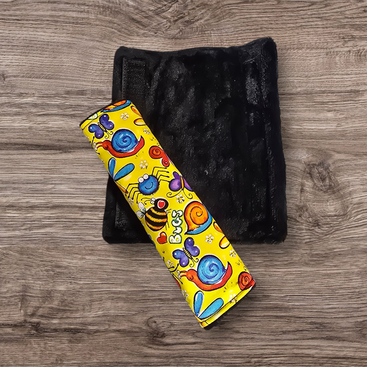 Critters/Bugs Seatbelt Covers (reversable)