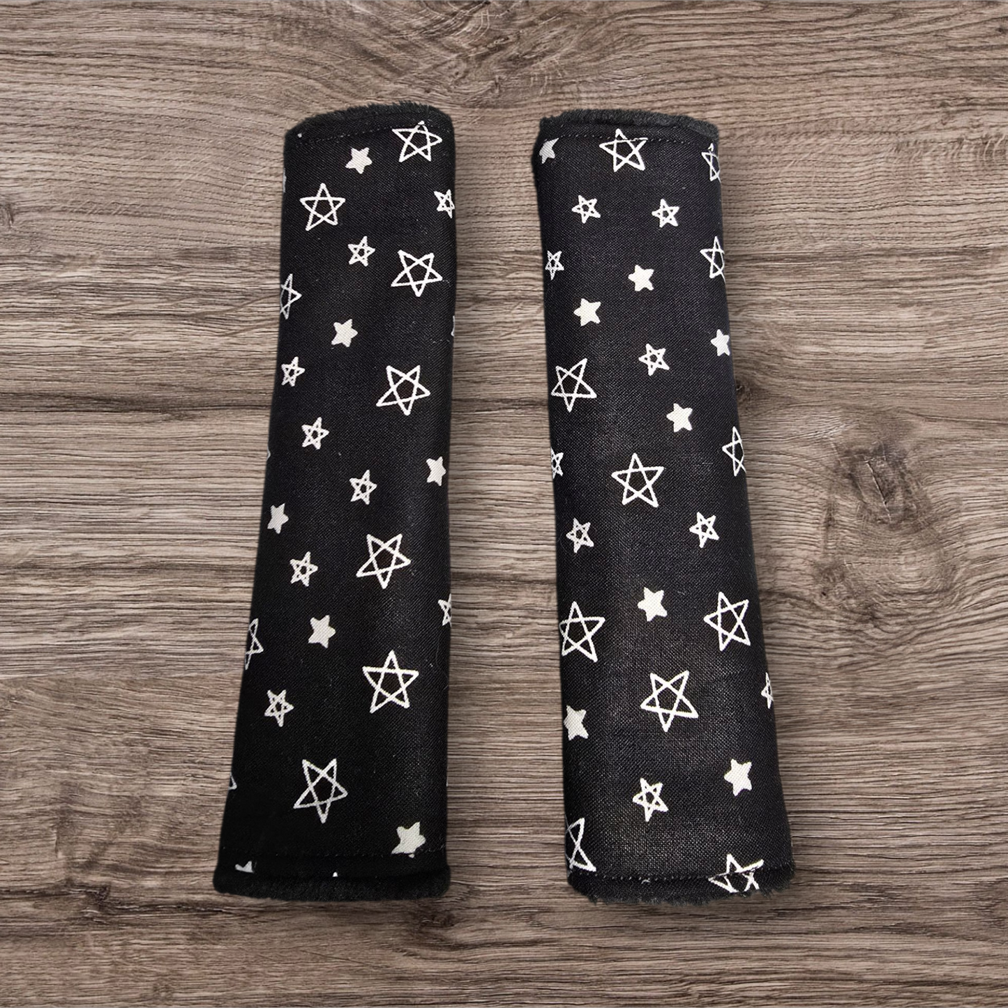 Stars seatbelt covers reversable