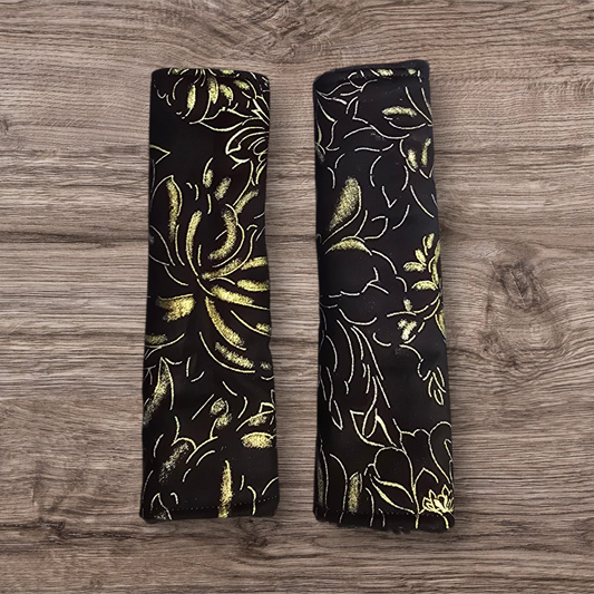 Gold Seatbelt Covers (reversable)