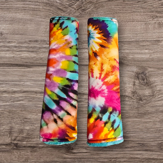 Tie Dye Seatbelt Covers (reversable)