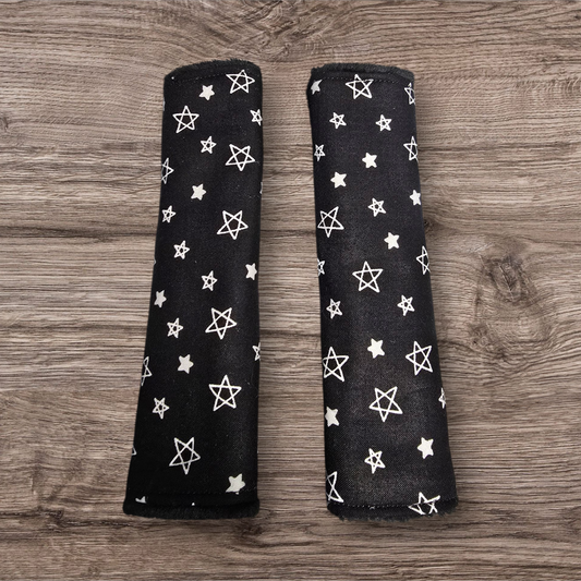 Stars seatbelt covers reversable